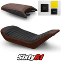Husqvarna Svartpilen 701 Seat Covers Gel 2018-2023 Vintage Dark Luimoto Suede
