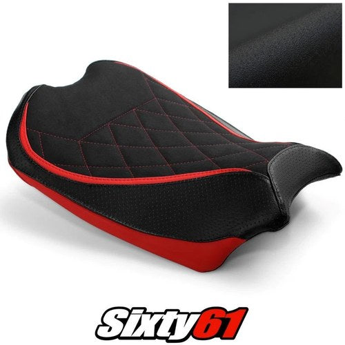 Ducati Panigale V4R Seat Cover 2019-2021 Front Black Luimoto Tec-Grip Suede