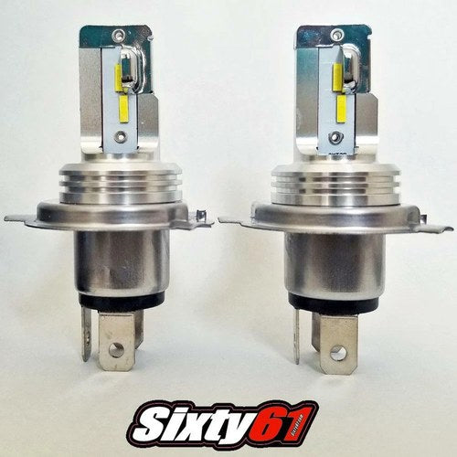 Triumph Rocket Iii 3 LED Bulbs 2004-2022 Super Bright Hi-Low 3200LM 60W Premium