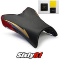 Yamaha FZ1 Seat Cover and Gel 2006-2013 2014 2015 2016 Deep Red Luimoto Carbon