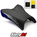 Yamaha FZ1 Seat Cover and Gel 2006-2013 2014 2015 2016 Dark Blue Luimoto Carbon