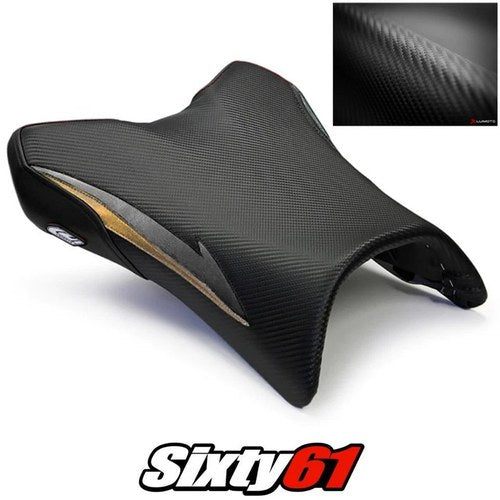 Yamaha FZ1 Seat Cover 2006-2011 2012 2013 2014 2015 2016 Black Luimoto Carbon