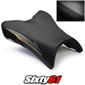 Yamaha FZ1 Seat Cover 2006-2011 2012 2013 2014 2015 2016 Black Luimoto Carbon