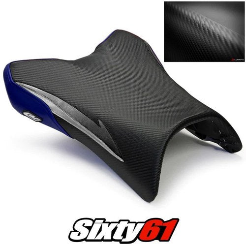 Yamaha FZ1 Seat Cover 2006-2011 2012 2013 2014 2015 Dark Blue Luimoto Carbon