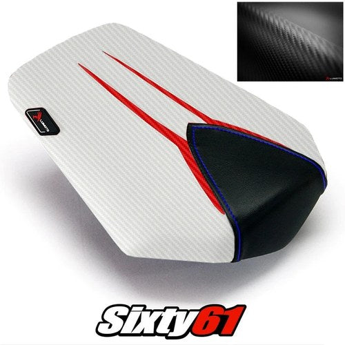 Honda CBR1000RR Rear Seat Cover 2012-2015 2016 White Red Blue Luimoto Carbon