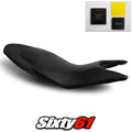 Ducati Hypermotard Seat Cover and Gel 2013-2016 2017 2018 Black Luimoto Carbon