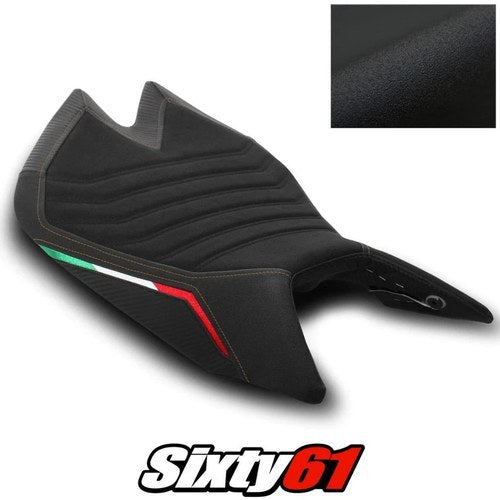 Aprilia Tuono V4 Factory 1100 Seat Cover 2021-2025 Gold Luimoto Tec-Grip Suede