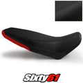 Honda Grom Seat Cover 2014 2015 Front Black Red Luimoto Tec-Grip Carbon