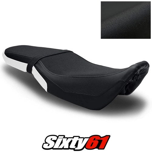 Honda Grom Seat Cover 2016-2018 2019 2020 Black White Luimoto Tec-Grip Carbon