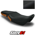 Honda Grom Seat Cover 2016-2018 2019 2020 Black Orange Luimoto Tec-Grip Carbon