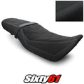 Honda Grom Seat Cover 2016-2019 2020 Black Blue Stitch Luimoto Tec-Grip Carbon
