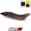 Husqvarna Vitpilen 401 Seat Cover, Gel 2018-19 Vintage Dark Brown Luimoto Suede
