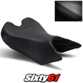 Triumph Speed Triple Seat Cover 2016-2018 2019 2020 2021 Black Luimoto Carbon