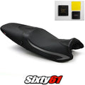 Triumph Speed Triple Seat Cover and Gel 2008 2009 2010 Black Luimoto Carbon