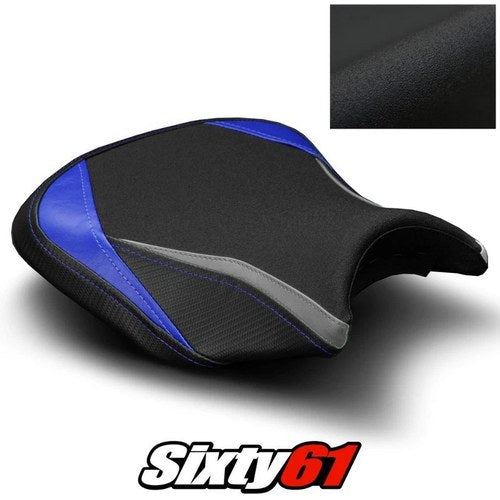 Kawasaki Ninja 650 Seat Cover 2017-2023 2024 2025 2026 Blue Luimoto Tec-Grip