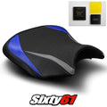 Kawasaki Ninja 650 Seat Cover and Gel 2017-2024 2025 2026 Blue Luimoto Tec-Grip