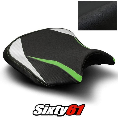 Kawasaki Ninja 650 Seat Cover 2017-2023 2024 2025 2026 White Luimoto Tec-Grip