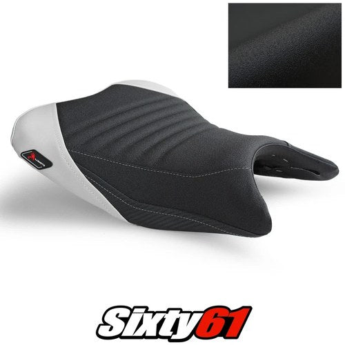 Kawasaki Ninja 400 Seat Cover 2018-2020 2021 2022 2023 White Luimoto Tec-Grip