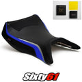 Kawasaki Ninja ZX12R Seat Cover and Gel 2000-2005 2006 Blue Luimoto Tec-Grip