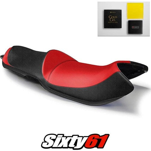 Can-Am Spyder RS Seat Cover and Gel 2007-2013 2014 2015 2016 Red Luimoto Carbon