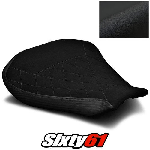 MV Agusta F4 Seat Cover 2010-2015 2016 2017 2018 2019 2020 Black Luimoto Suede