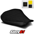 MV Agusta F4 Seat Cover and Gel 2010-2017 2018 2019 2020 Black Luimoto Suede