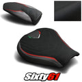 MV Agusta F3 675 800 Seat Covers 2012-2017 2018 2019 2020 Black Luimoto Suede
