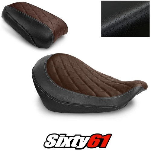 Triumph Thunderbird Storm Seat Covers 2010-2016 2017 Brown Luimoto Perforated