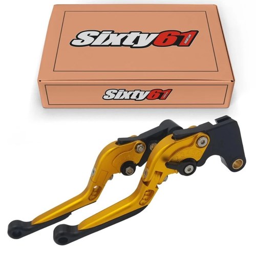 Hayabusa Gold Levers 2022-2024 Suzuki Sliding Folding Brake Clutch Set Aluminum