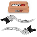 Suzuki Hayabusa Chrome Levers 2022 - 2024 2025 Brake Clutch Adjustable Blade Set