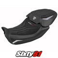 Ducati Diavel V4 Seat Cover Tappezzeria 2023-2026 Diablo Comfort Velvet Red Blck