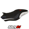 Ducati Monster 797 Seat Cover Tappezzeria 2017 2018 2019 2020 Ultragrip White