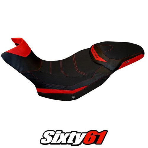 Ducati Multistrada 1200 1260 Enduro Seat Cover Tappezzeria 2016-2021 Comfort Red