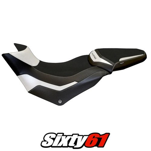 Ducati Multistrada 950 Seat Cover Tappezzeria 2017-2019 2020 2021 White Black