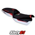Ducati Multistrada V4 Seat Cover Tappezzeria 2021-2025 2026 Comfort White Red