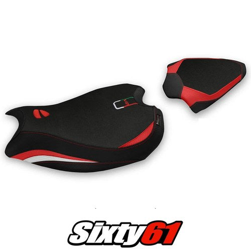 Ducati Panigale V2 Seat Cover Tappezzeria 2020-2022 2023 2024 Red White Black