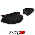 Ducati Panigale V2 Seat Cover Tappezzeria 2020 2021 2022 2023 2024 Comfort Black