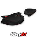 Ducati Panigale V2 Seat Cover Tappezzeria 2020 2021 2022 2023 2024 Black