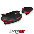 Ducati Streetfighter V4 Seat Cover Tappezzeria 2020-2023 2024 Comfort Red Black