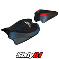 Ducati Streetfighter V4 S Seat Cover Tappezzeria 2020-2024 Velvet Black Diamond