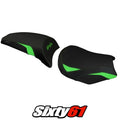 Kawasaki Ninja 650 Z650 2017-2023 2024 2025 2026 Seat Cover Tappezzeria Green