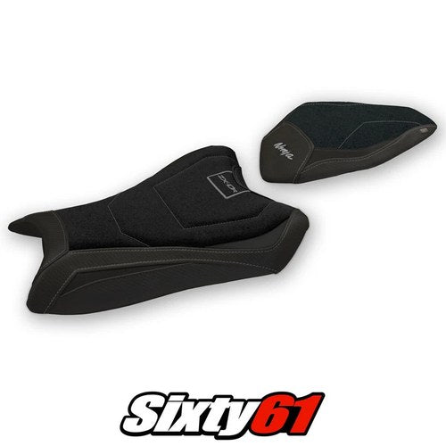 Kawasaki Ninja ZX10R 2016-2018 2019 2020 Seat Cover Tappezzeria Ultragrip Black