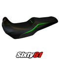 Kawasaki Versys 1000 2019-2021 2022 2023 2024 Seat Cover Tappezzeria Green Black