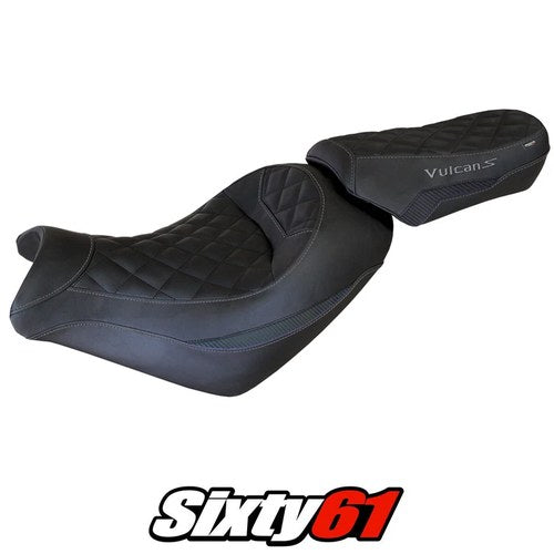 Kawasaki Vulcan 650 S 2014-2022 2023 2024 2025 2026 Seat Cover Tappezzeria Black