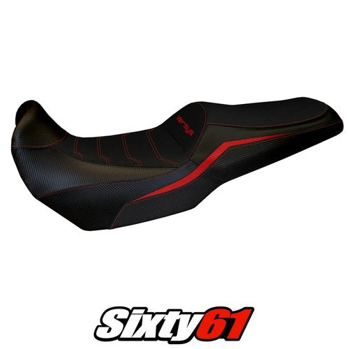 Kawasaki Versys 1000 2019-2023 2024 Seat Cover Tappezzeria Comfort Red Black