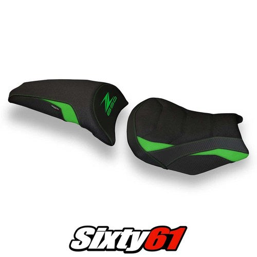 Kawasaki Z650 2017-2022 2023 2024 2025 Seat Cover Tappezzeria Ultragrip Green