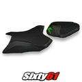 Kawasaki Z800 2013 2014 2015 2016 Seat Cover Tappezzeria Black