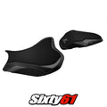 Kawasaki Z900 2017-2020 2021 2022 2023 2024 Seat Cover Tappezzeria Grey Black