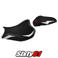 Kawasaki Z900 2017-2021 2022 2023 2024 Seat Cover Tappezzeria White Red Black