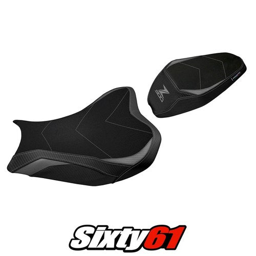 Kawasaki Z900 2017-2021 2022 2023 2024 Seat Cover Tappezzeria Comfort Grey Black
